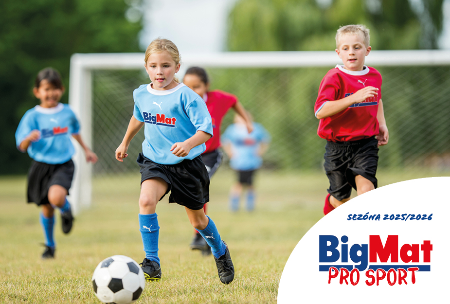 BigMat ProSport 2025 - známe vybrané kluby 